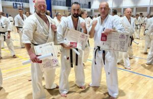 Pierwszy shihan nad Trzesieckiem