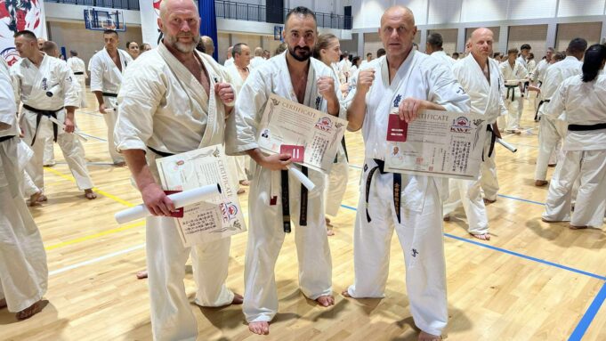 Pierwszy shihan nad Trzesieckiem