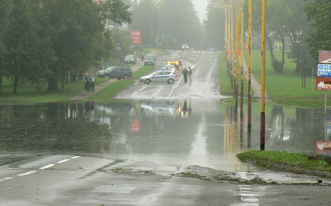 Szczecinek pod wodą i wojsko po sąsiedzku