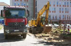 Rozpoczął się remont drogi do szpitala i Podimedu