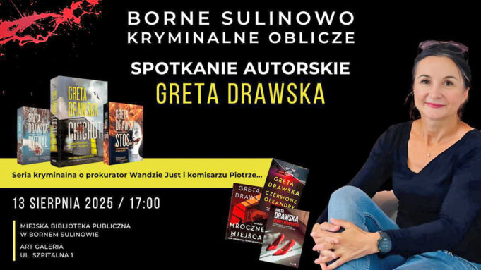 Spotkanie autorskie z Gretą Drawską