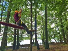 Nowa trasa w parku linowym na Mysiej Wyspie