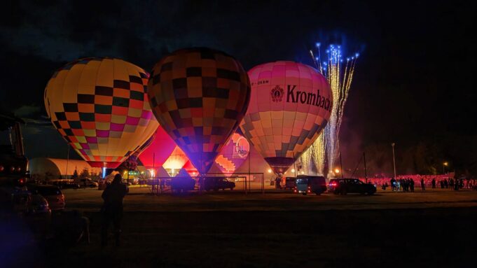 Nocna gala zakończyła fiestę balonową w Szczecinku
