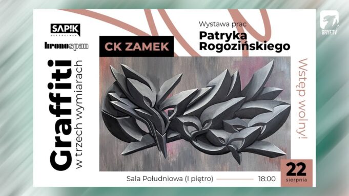 Graffiti w trzech wymiarach – zaproszenie