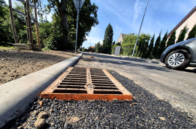 Remont ulicy Grunwaldzkiej na osiedlu Zachód na ostatniej prostej