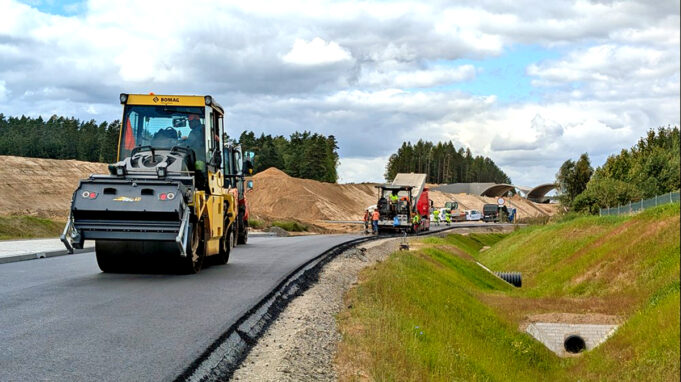 Półmetek budowy S11 ze Szczecinka do Bobolic