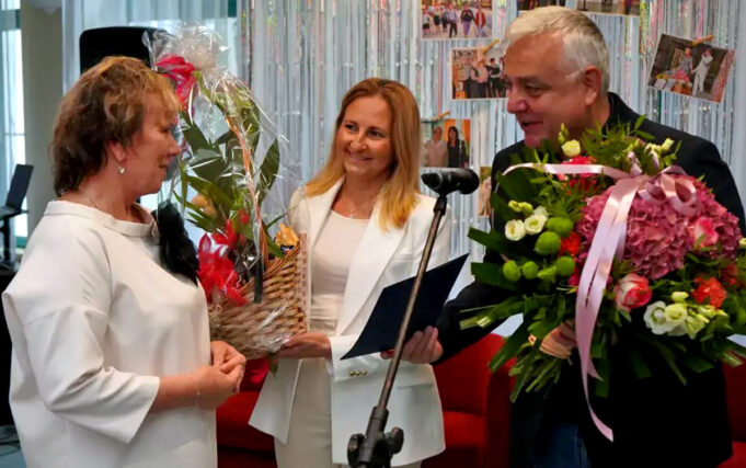 Pożegnanie dyrektor DPS Krystyny Berdyńskiej