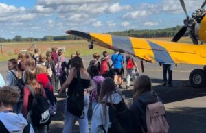 Warsztaty lotnicze w Wilczych Laskach