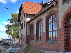 Z wizytą na remontowanym dworcu