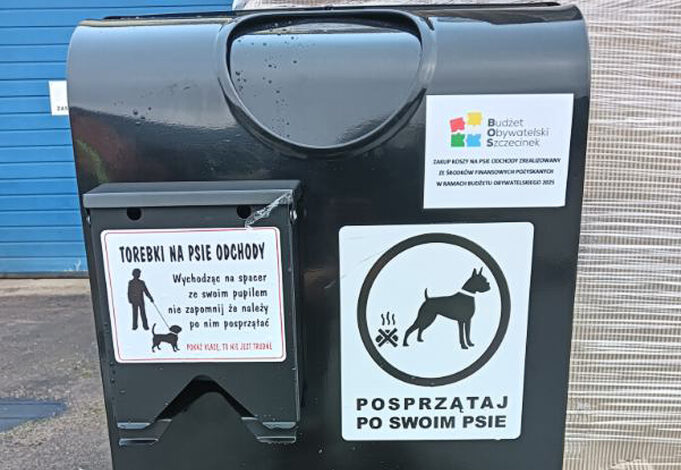 „Psie” kosze już są. Finał projektu Budżetu Obywatelskiego