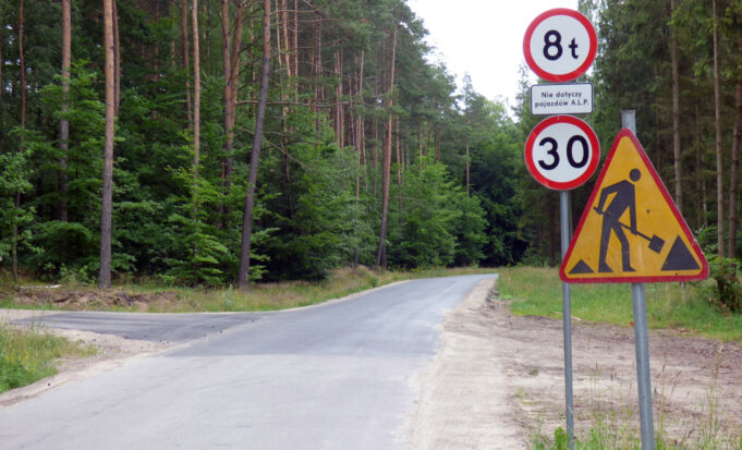 Rusza przebudowa drogi z Bornego Sulinowa do Nadarzyc