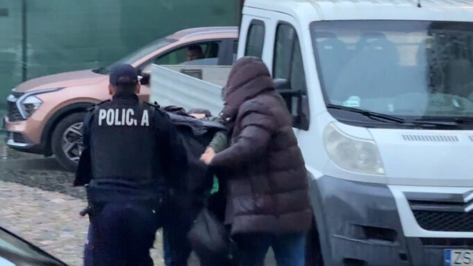 Robert Bąkiewicz w Szczecinku – protest mieszkańców