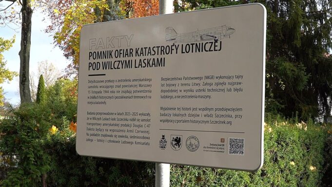 Tablica wyjaśniająca zagadkę katastrofy lotniczej