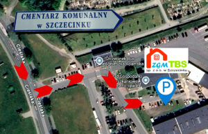 Dodatkowe miejsca parkingowe dla odwiedzających Cmentarz Komunalny