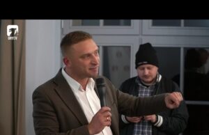 Robert Bąkiewicz w Szczecinku