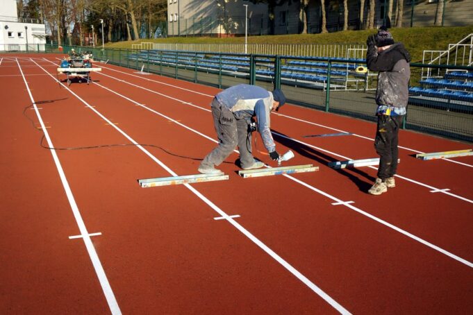 Bieżnia stadionu zyskuje nowe oblicze