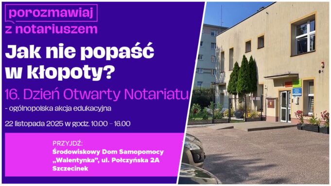 Jak nie popaść w kłopoty? Dzień Otwarty Notariatu już w sobotę
