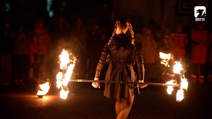 Święto Niepodległości w Białym Borze – fireshow