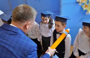 Pasowanie uczniów SP1 Szczecinek