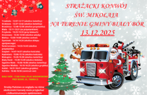 13.12.2025 | Strażacki Konwój Świętego Mikołaja | gmina Biały Bór