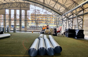 Modernizacja boiska przy Zespole Szkół Technicznych wkroczyła w kluczowy etap