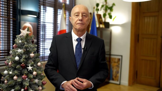 Życzenia świąteczne – Jerzy Hardie-Douglas, Burmistrz Miasta Szczecinek