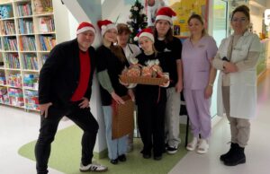 Uczniowie Mechanika z wizytą na pediatrii