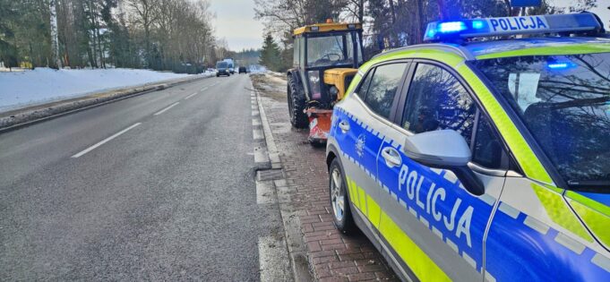 Odśnieżał ulice mając 3 promile