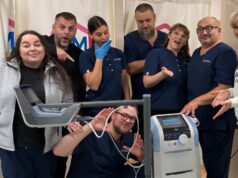 Specjalistyczny laser w borneńskim Centrum SM