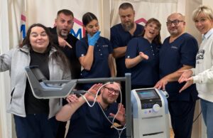 Specjalistyczny laser w borneńskim Centrum SM