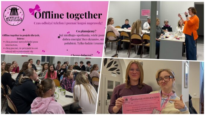 Offline Together – uczennice Elki zachęcają do spotkań na żywo