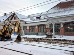 Trwa remont peronów dworca kolejowego w Szczecinku