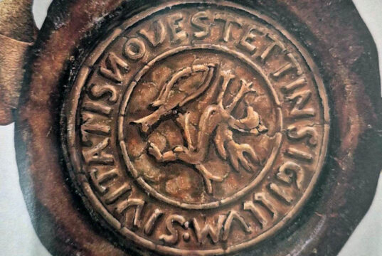 Jesiotr czy karp w herbie Szczecinka? Przed laty nie było to takie oczywiste