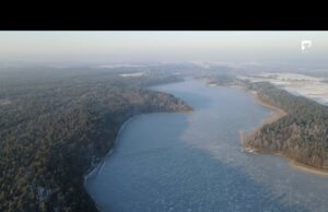 Jezioro Spore – Gmina Szczecinek – zima 2026