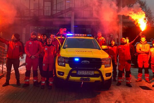 Nowe auto szczecineckiego WOPR