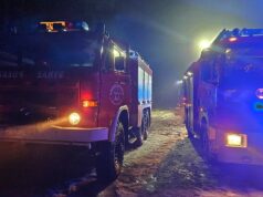 Intensywna noc strażaków