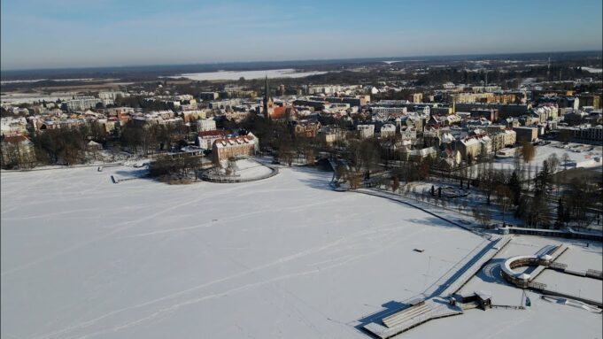 Szczecinek – dron 4K – zima 2026
