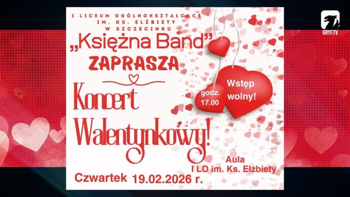 Księżna Band zaprasza na Koncert Walentynkowy