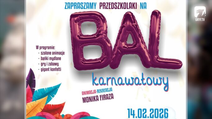Porozumienia Samorządowe zaprasza najmłodszych na bal karnawałowy