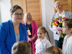 Wiceminister Edukacji Katarzyna Lubnauer z wizytą w Szkole Podstawowej w Turowie