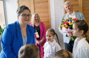 Wiceminister Edukacji z wizytą w Szkole Podstawowej w Turowie