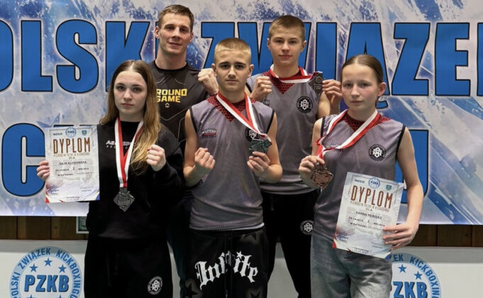 Zawodnicy Akademii Sportów Spider Szczecinek z medalami Mistrzostw Polski