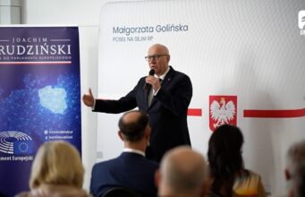 Joachim Brudziński w Szczecinku