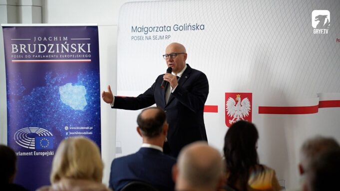 Joachim Brudziński w Szczecinku