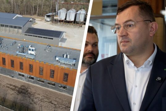 Minister Rolnictwa w Stacji Badawczo Dydaktycznej UP w Grzmiącej