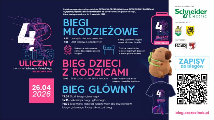 26.04.26 | 42. Bieg Uliczny – Memoriał Winanda Osińskiego | Szczecinek