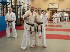Weronika Makarewicz i Shihan Wojciech Hurka na Mistrzostwach Europy