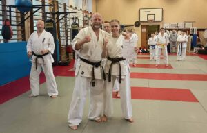 Weronika Makarewicz i Shihan Wojciech Hurka na Mistrzostwach Europy