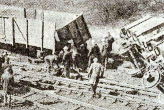 Kolejowa katastrofa sprzed pół wieku