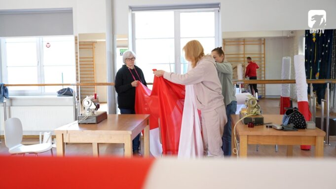 Borne Sulinowo gotowe na rekord najdłuższej flagi